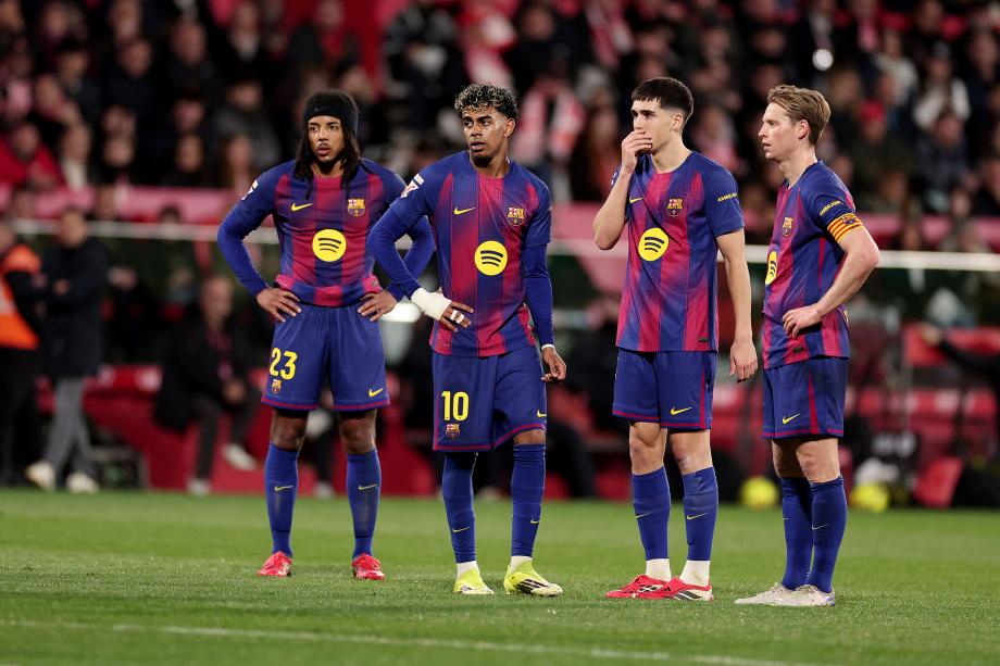 西甲-库巴西破门亚马尔失点 巴萨1-2赫罗纳