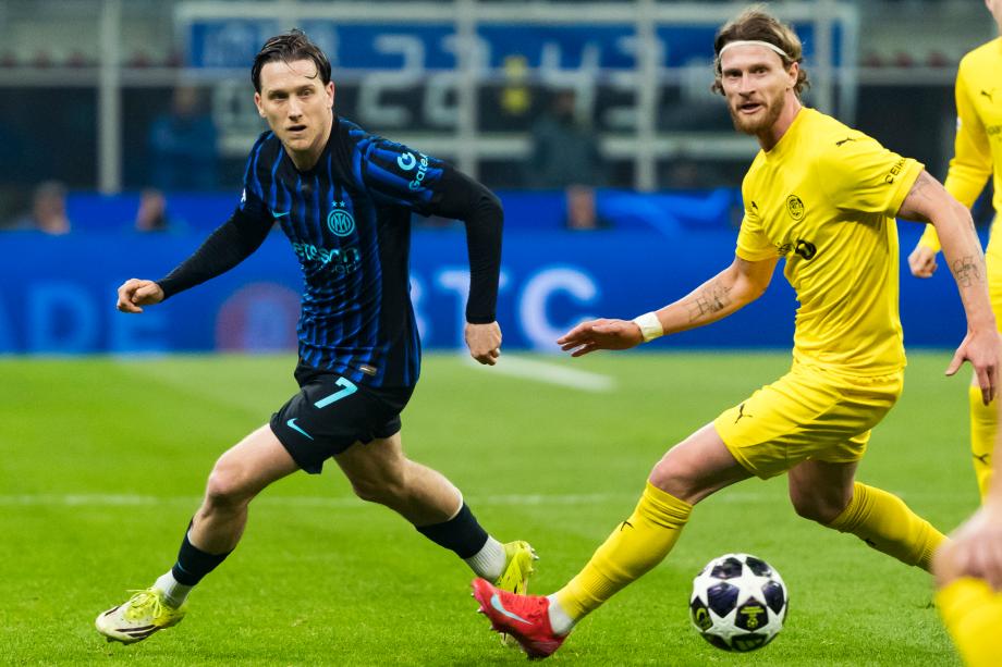 欧冠-阿坎吉送礼 国米1-2负博德闪耀无缘16强