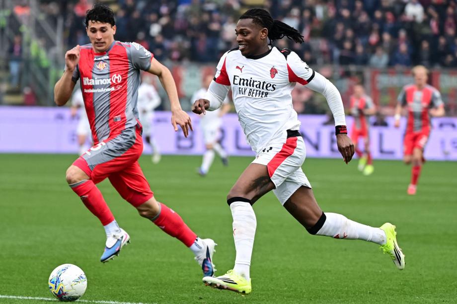 意甲-莱奥破门 AC米兰2-0克雷莫纳取得近3轮首胜