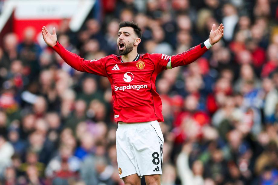 英超-B费传射舍什科破门 曼联2-1逆转10人水晶宫