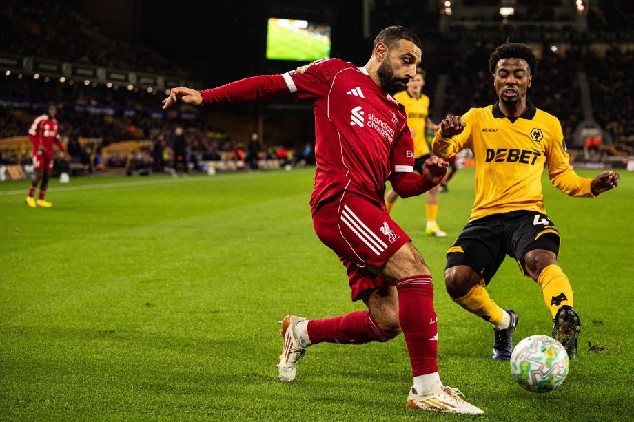 萨拉赫破门 利物浦1-2不敌狼队3连胜终结