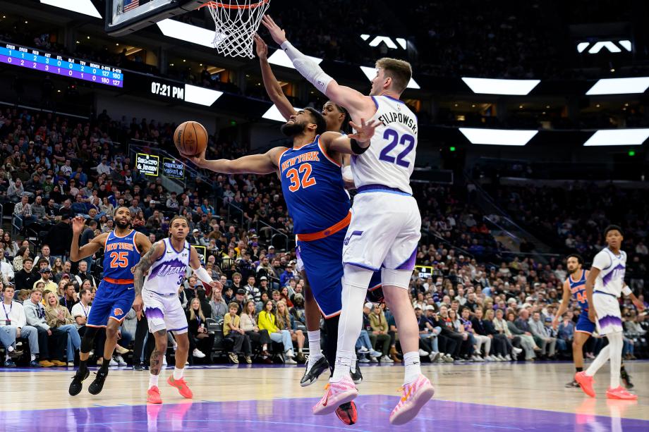 唐斯21+7+7布伦森28分 尼克斯4人20+逆转爵士