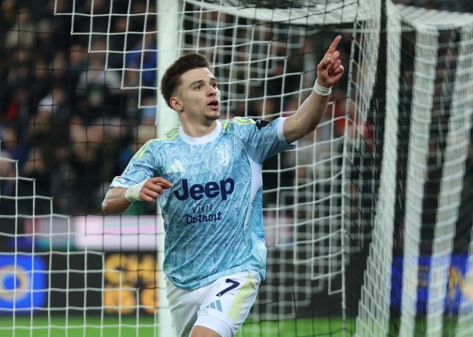 意甲-伊尔迪兹助攻博加破门 尤文1-0客胜乌迪内斯