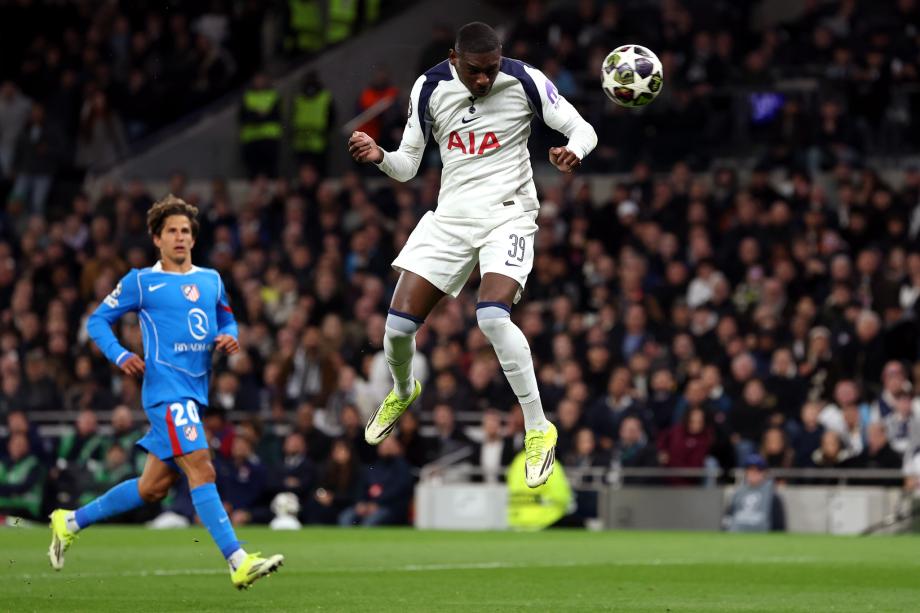 欧冠-西蒙斯双响 马竞2-3总比分7-5热刺晋级八强