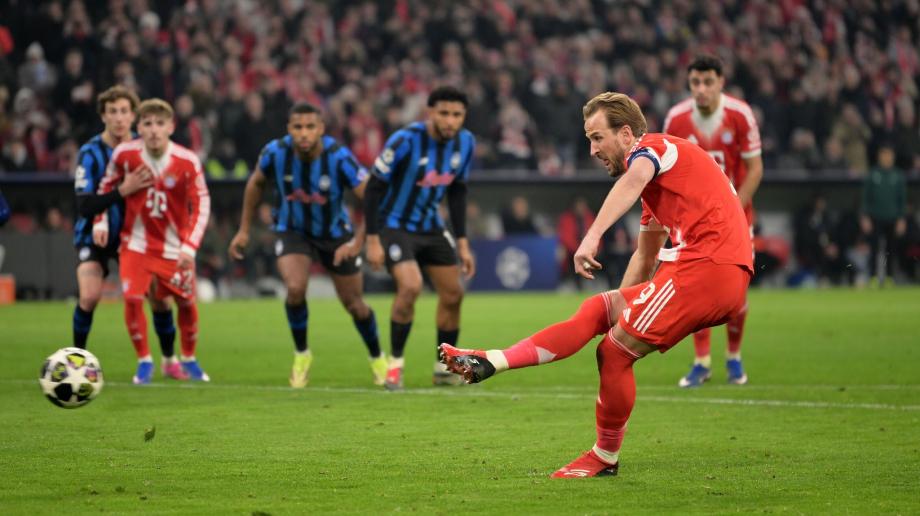 凯恩双响 拜仁4-1总比分10-2亚特兰大晋级八强