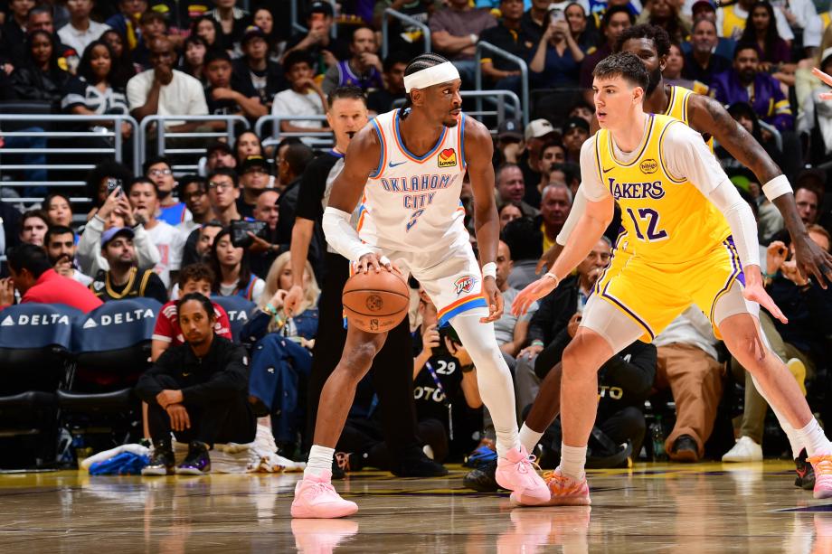 [图]詹姆斯缺战亚历山大25+8 湖人36分惨败雷霆股票配资的正规平台