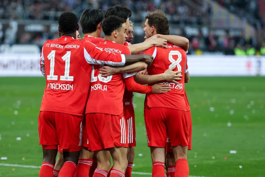 穆西亚拉传射建功 拜仁客场5-0大胜圣保利