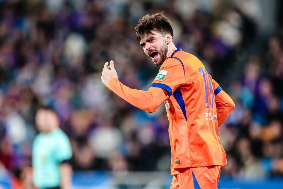 中超-基莱斯世界波陈泽仕建功 泰山2-1逆转津门虎