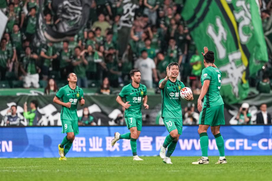 武磊送点张稀哲救主 北京国安2-2战平上海海港