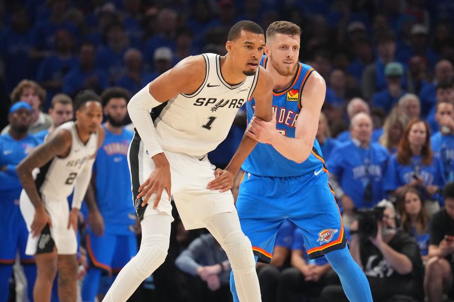 NBA-亚历山大30+9文班21+17 雷霆大比分1-1马刺