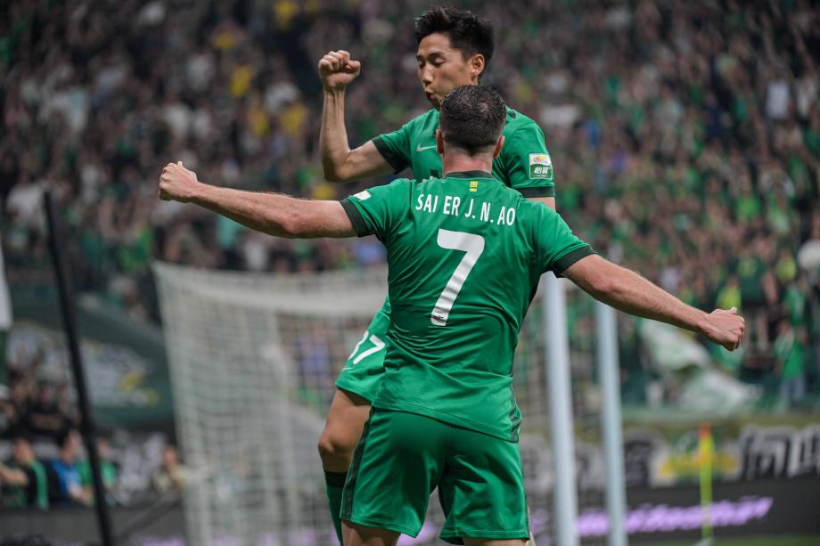 中超-塞尔吉尼奥、林良铭破门 国安2-0泰山