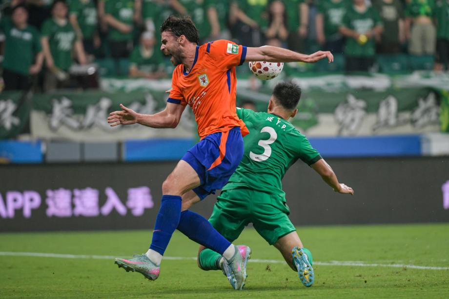 中超-塞尔吉尼奥、林良铭破门 国安2-0泰山