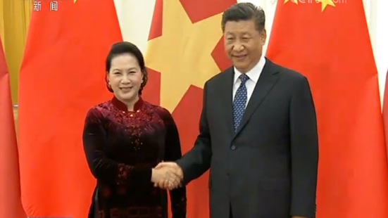 习近平会见越南国会主席
