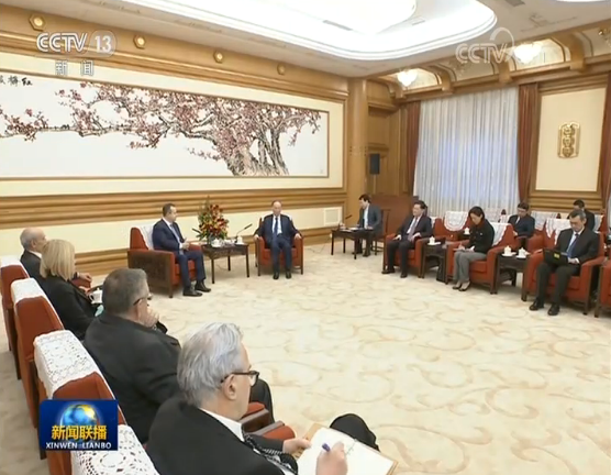 王岐山会见塞尔维亚第一副总理兼外长