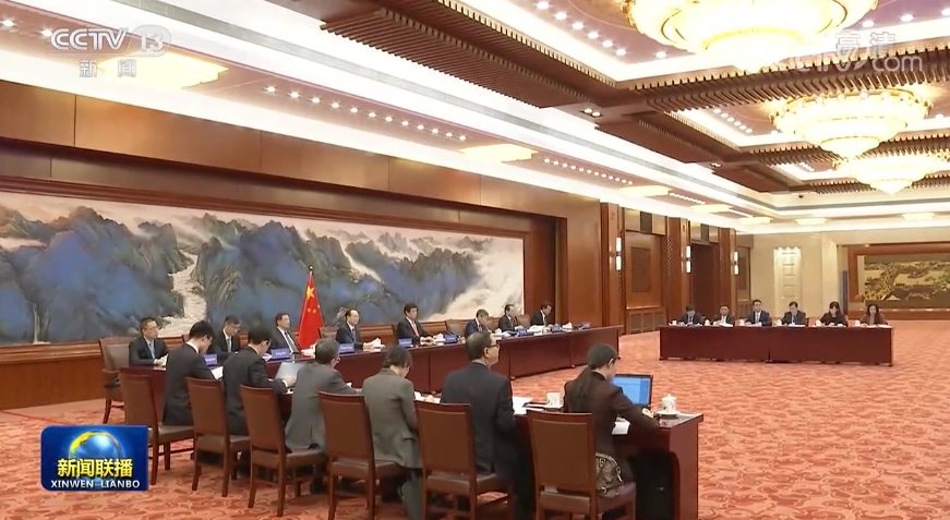 栗战书同伊朗议长举行会谈