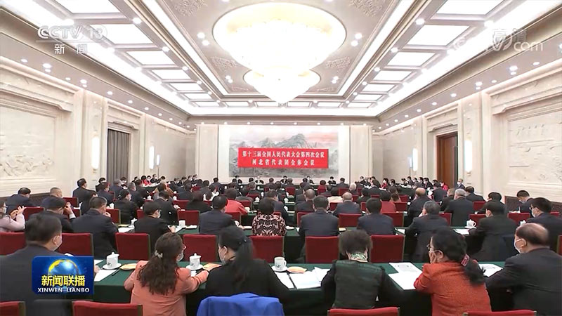 王沪宁参加河北代表团审议