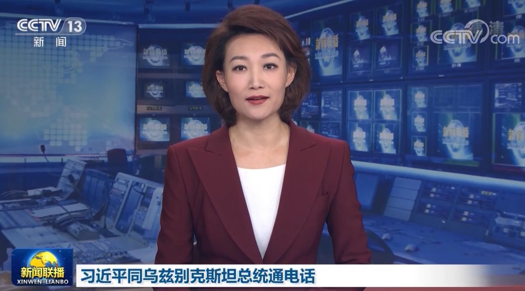 习近平同乌兹别克斯坦总统通电话
