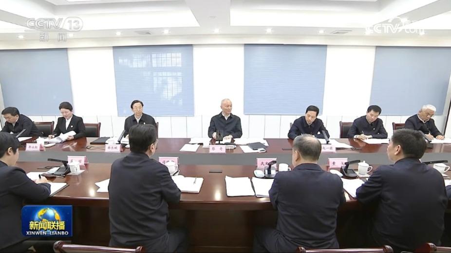 蔡奇在陕西宁陕县调研
