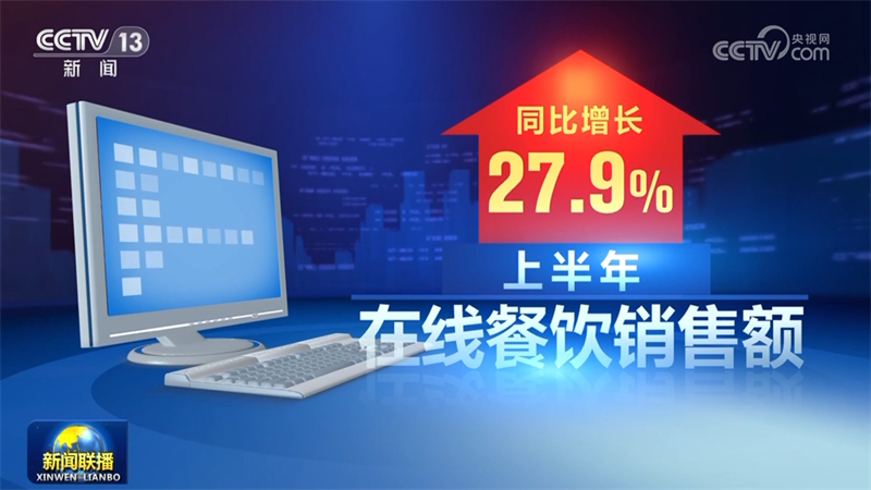 上半年我国网络零售市场规模稳步增长