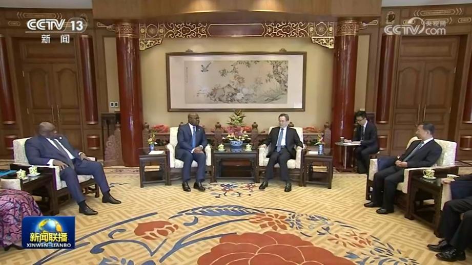 丁薛祥会见刚果（金）总统