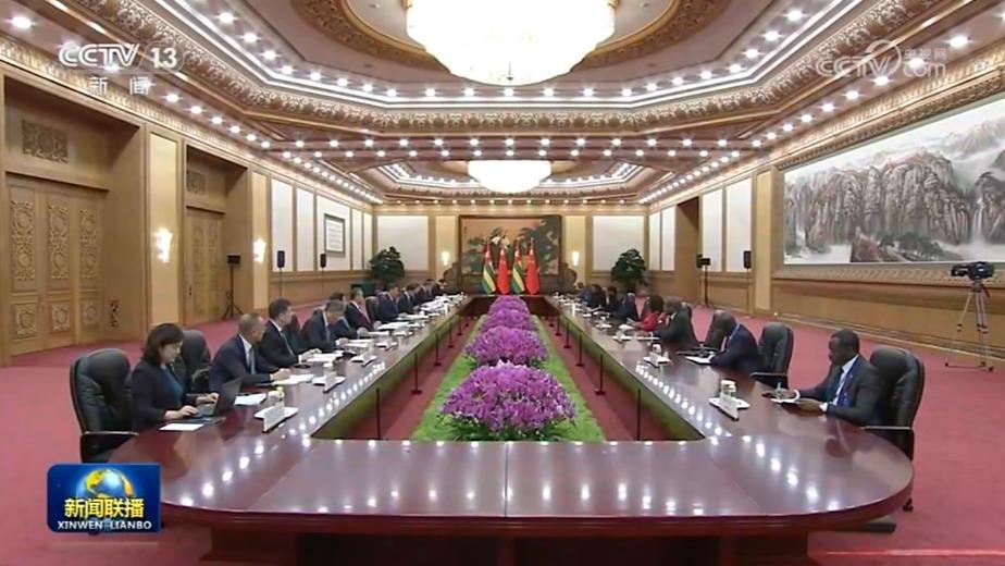 习近平会见多哥总统