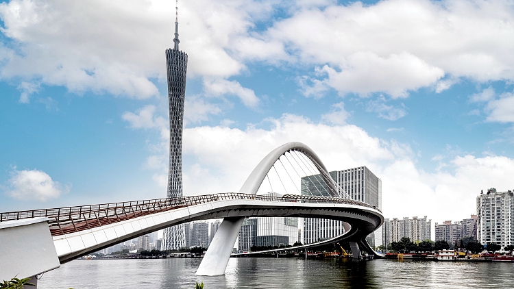 广州塔与海心桥