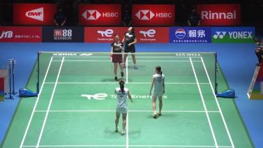 羽毛球 世锦赛女双1 4决赛 日本vs韩国 羽毛球 世锦赛女双1 4决赛 日本vs韩国