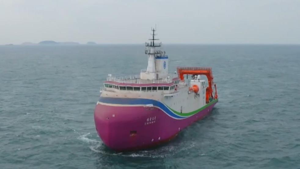 China's first deep-sea multi-functional research vessel completes