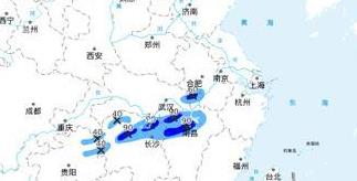 暴雨蓝色预警：湖南湖北江西安徽等地部分地区有暴雨