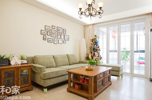 苹果绿家居新空间 清新浪漫3居室