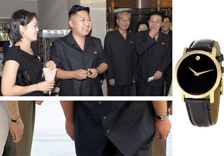朝鲜第一夫人李雪主腕表:摩凡陀博物馆系列金正恩携夫人李雪主视察