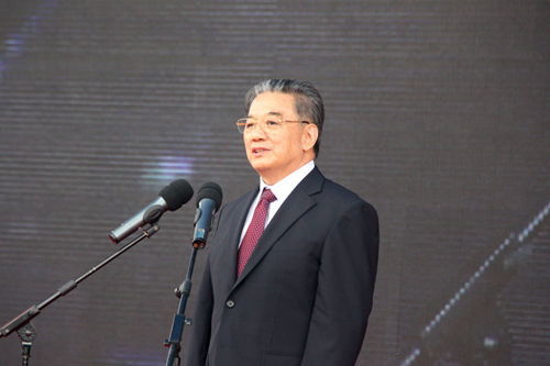 十一届全国政协副主席李金华宣布博览会开幕