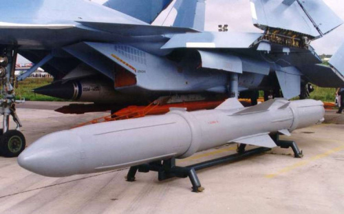 p-800"缟玛瑙"反舰导弹 (资料图)