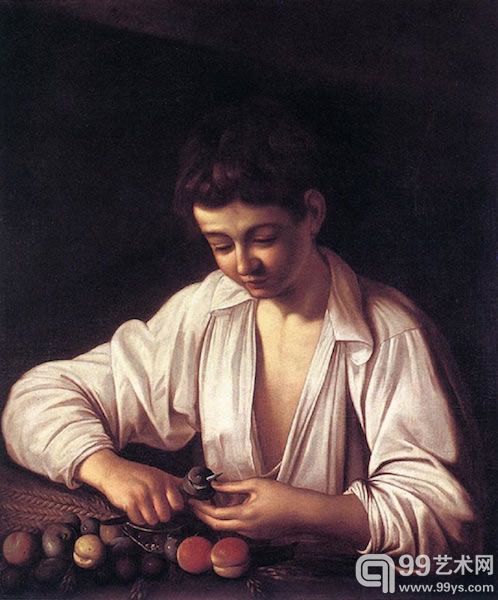 卡拉瓦乔早期画作《削水果的男孩》即将开拍