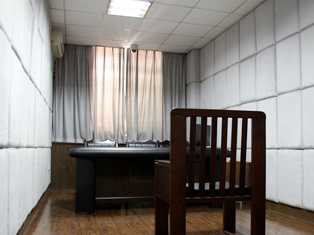 咸阳市检察院反贪局内景.