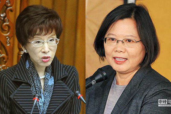 洪秀柱隔海炮轰蔡英文:敢不敢说不独?