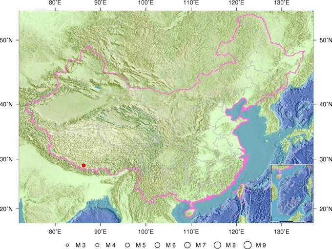 西藏自治区日喀则市聂拉木县发生4.2级地震