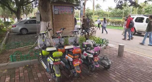 环岛路沿线电动自行车租赁点泛滥 目前整改情况如何?_厦门广电网