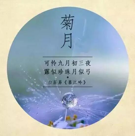 涨姿势十二个月的别称连月份也这么美