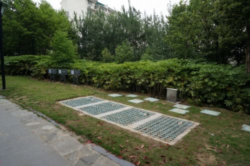 北京市朝阳区地震局 陈红卫:在标志牌的后方就是应急厕所,大家看到的