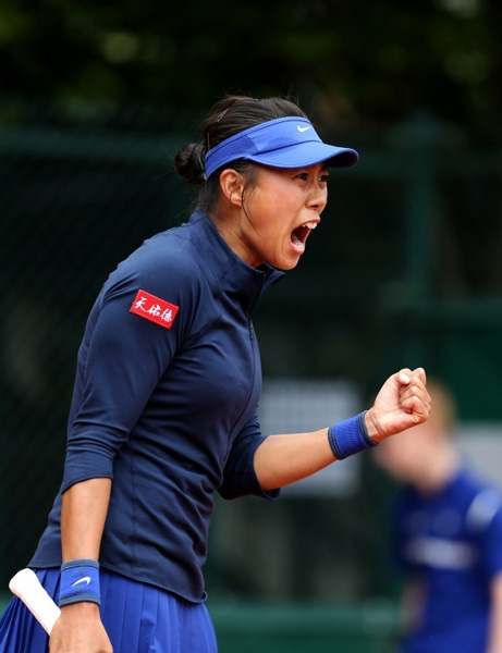 tenis: zhang shuai bate a voskoboeva y se cit