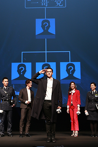 寒战2首映礼梁家辉大曝郭富城绯闻