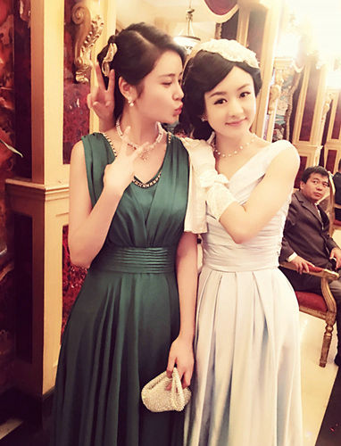 《胭脂》热播 邱璐璠剧中助赵丽颖巧传情报