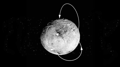 谷神星火山口内可能暗藏水冰
