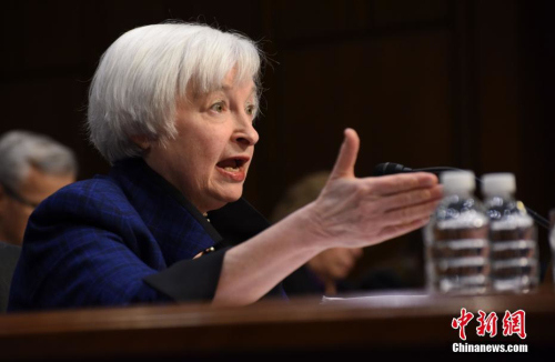 资料图:美联储主席耶伦.