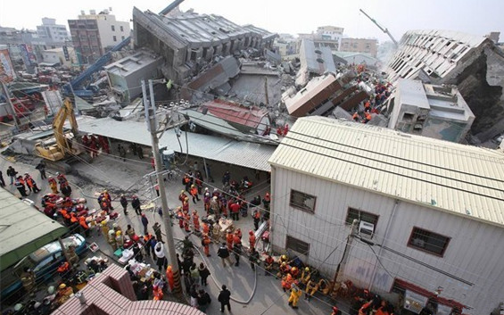 台南震灾一周年 复建工程花6.2亿新台币