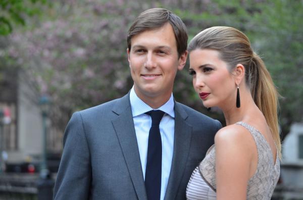 特朗普的女儿伊万卡与丈夫库什纳. 东方ic