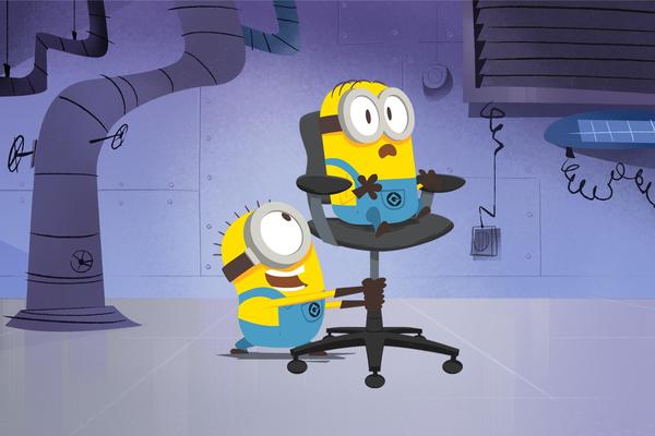 《神偷奶爸3》"小黄人&格鲁日记"贱萌上线