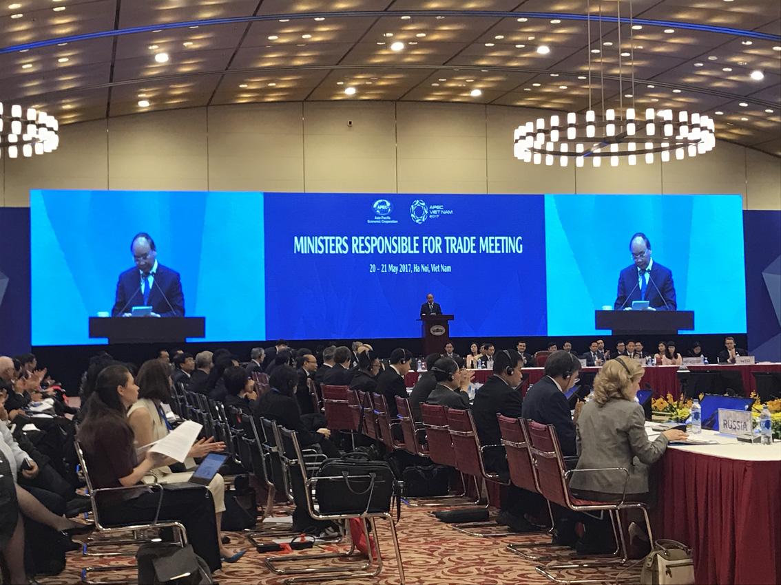 亚太经合组织第23届贸易部长会议在越南河内拉开帷幕