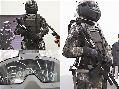 单兵外骨骼打造未来超级战士